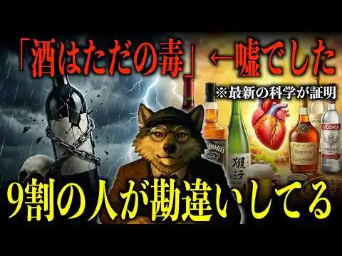 画像 【脳の老廃物を洗浄】最新科学で判明！ “この飲み方” ならお酒は「毒」ではなく「薬」になります。