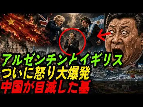 画像 🏴󠁧󠁢󠁥󠁮󠁧󠁿🇦🇷🇨🇳[ワールドカップ特集]宿敵イギリスとアルゼンチンが同時に中国へ激怒した戦慄の理由｜共通の敵は中国だった｜フォークランドで交差した中国膨張の正体