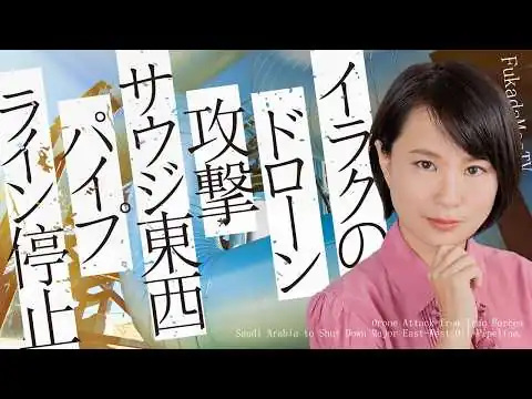 画像 【緊急】イラクのドローン攻撃でサウジ東西パイプライン停止。ホルムズ代替経路がヤバい！？